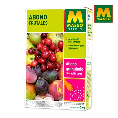 Abono Frutales Kg Mass Masso Abonos Fertilizantes Gardenshop