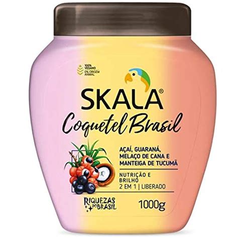 Skala Hair Treatment Cream 1000g Coquetel Brasil Mixed