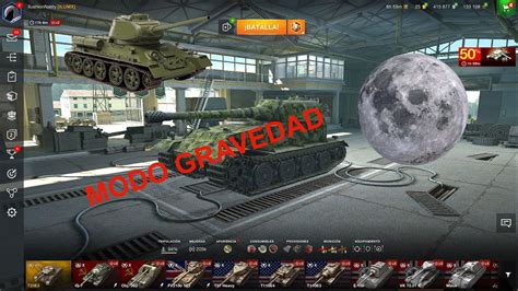 Jugando Wot Blitz Modo Gravedad Youtube