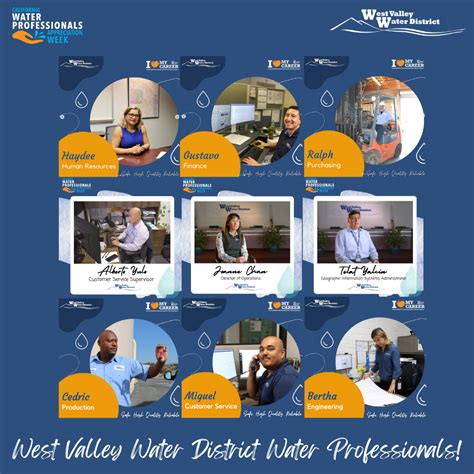 West Valley Water District Celebrates Water Professionals Appreciation ...