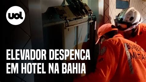 Elevador Despenca Em Hotel Na Praia Do Forte Na Bahia E Deixa Quatro