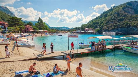 Agios Spyridon Beach Palaiokastritsa Corfu Island Mytraveler Gr