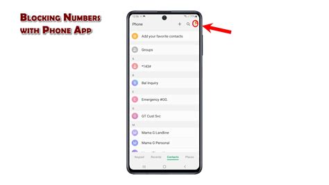 How To Block Number On Samsung Galaxy M62 Block Unwanted Calls And