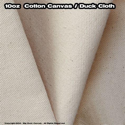 Cotton Duck Cloth Fabric Yard