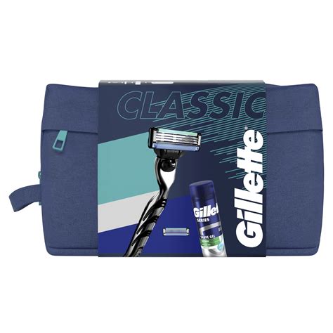 Подаръчен комплект Gillette: Самобръсначка Gillette Mach3 + 1 резервно ...
