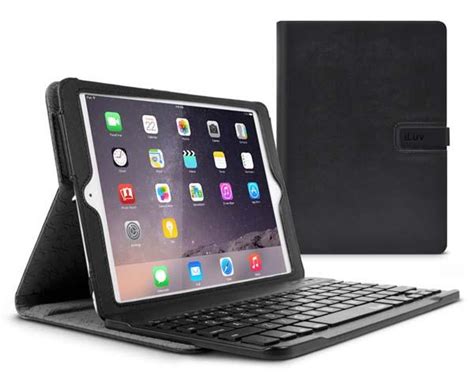 iLuv Professional WorkStation iPad Air 2 Case with Detachable Bluetooth ...