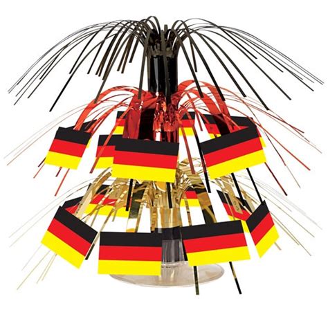 Mini German Flag Cascade Centerpiece - PartyCheap