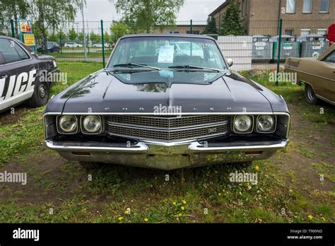 Berlin April 27 2019 Full Size Car Chrysler New Yorker 1968 Stock