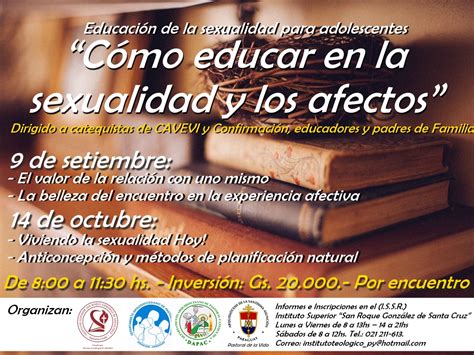 Charla Sobre Educación Sexual Para Adolescentes Arzobispado De La