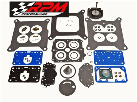 Holley Marine 4 Barrel 4160 Carburetor Carb 600 CFM Rebuild Kit Vacuum