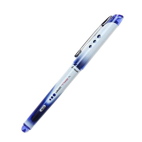 Pilot V Ball Grip Bo Te De Stylos Encre Liquide Bleue