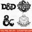 Dungeons And Dragons Svg Dnd Svg Dungeon Master Svg D D Logo Svg