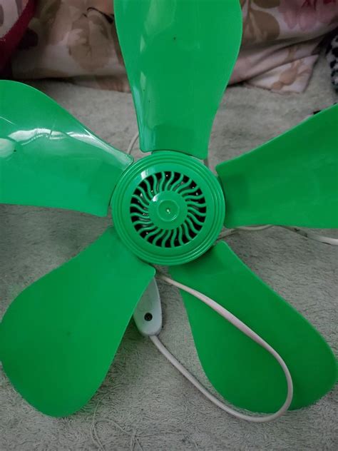 Portable ceiling mini fan, Furniture & Home Living, Lighting & Fans ...