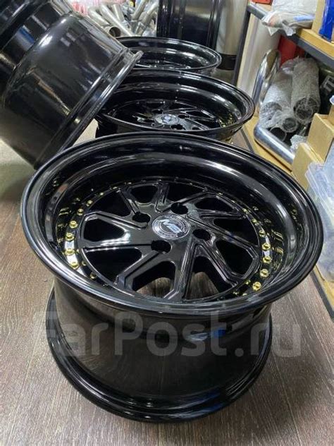 Новые диски MS R15 J9 ET25 4X100, черный глянец, ms, 15", 1 шт, 67,1 мм ...