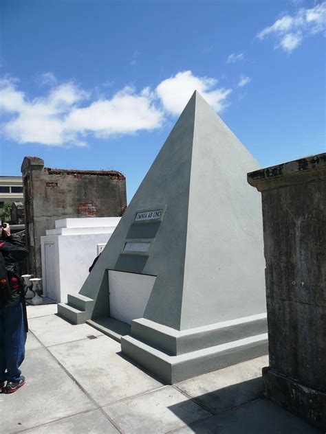 Nicolas Cage's Pyramid Tomb – New Orleans, Louisiana - Atlas Obscura