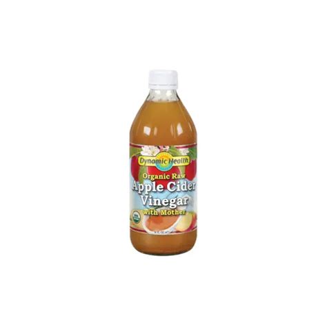 Dynamic Health Organic Raw Apple Cider Vinegar With Mother Cuka Apel