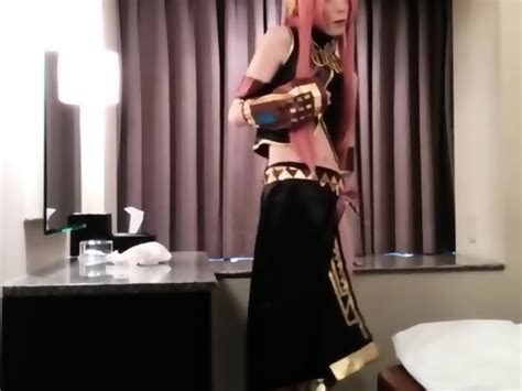 Amateur Asian CD Cosplay Jo