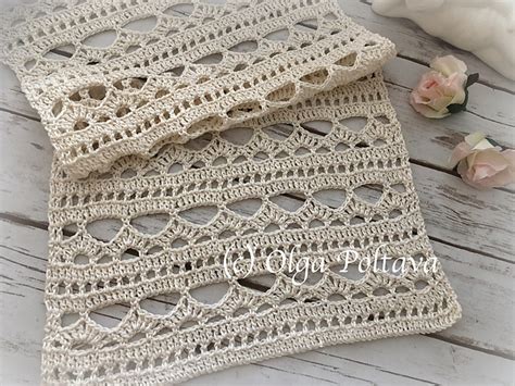 Ravelry Spring Lace Scarf Pattern By Olga Poltava