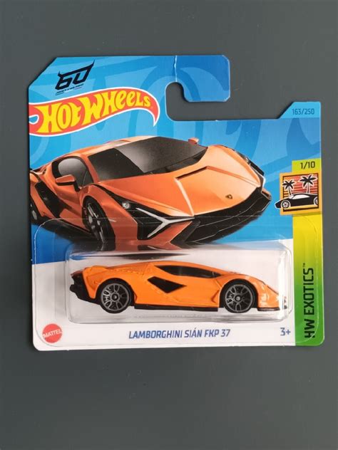 Hot Wheels Lamborghini Sian Fkp Pomara Czowy Olsztyn Kup Teraz Na