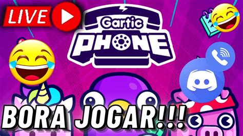 Bora Jogar Um Gartic Phone Os Inscritos Ao Vivo Youtube