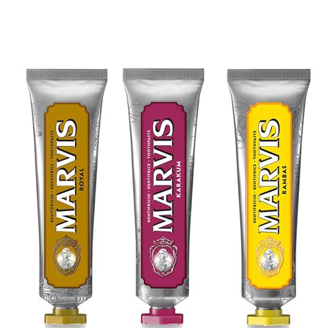 Marvis Wonders of the World Toothpaste Collection 海淘 lookfantastic