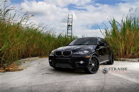 BMW X6 Comes With Matte Black Wheels from Strasse