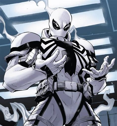 Anti Venom White Suit Marvel Spiderman Art Venom Comics Anti Venom