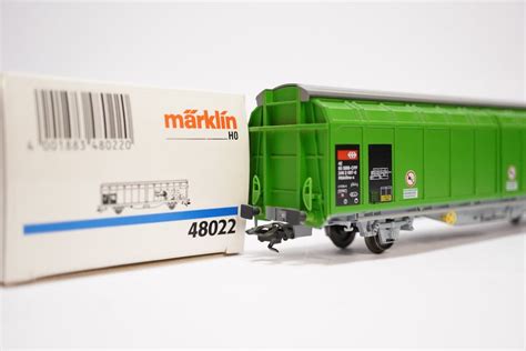 8 Märklin SBB Hbbillns Güterwagen grün Kaufen auf Ricardo