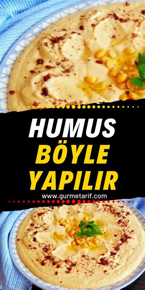 5 Dakikada Hazır Humus Tarifi Gurme Tarif Meze tarifleri Meze