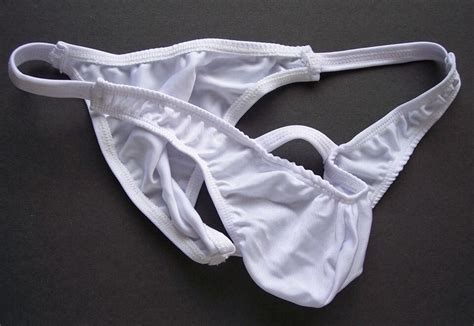 K443 Mens Sexy Swimsuit Tricot String Bikini Bulge Contoured Pouch Low Rise EBay