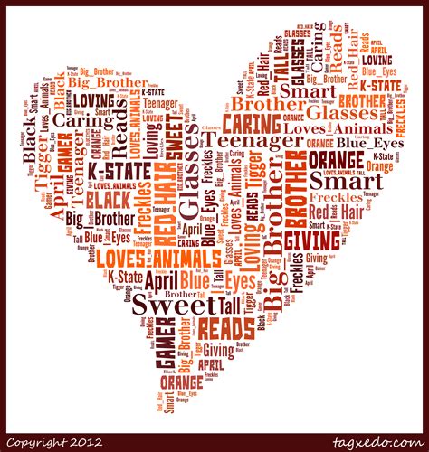 Word Shapes | Word cloud, Tagxedo, Words