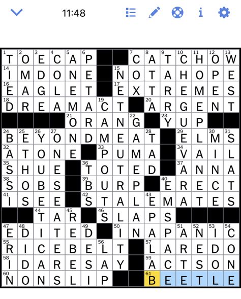 The New York Times Crossword Puzzle Solved: Friday's New York Times ...