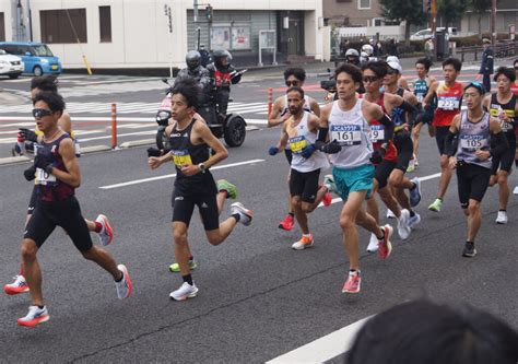 第72回別府大分毎日マラソン大会 今日新聞