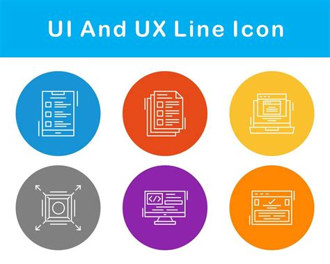 UI And UX Vector Icon Set 20651732 Vector Art at Vecteezy