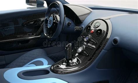 Interior of a Bugatti Veyron Editorial Photography - Image of seats ...