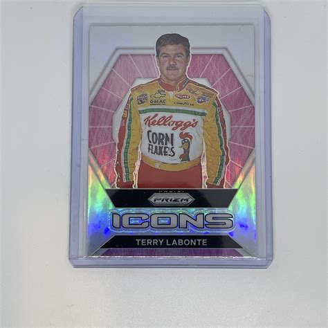 Panini Prizm Racing Terry Labonte Icons Silver Holo Ebay