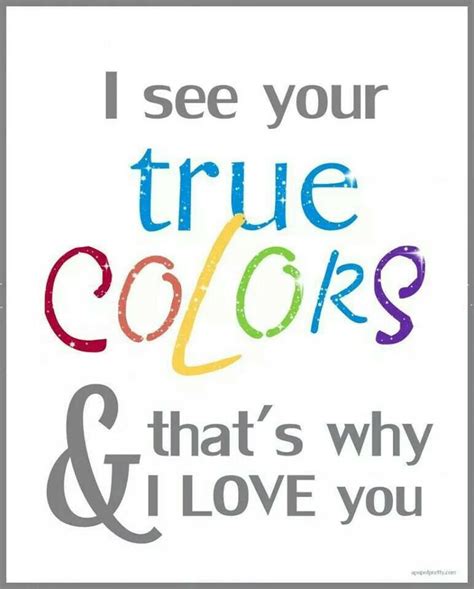 True Colors Quotes. QuotesGram