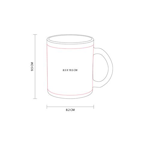 Taza Para Sublimar Tecaf Creative Muffin