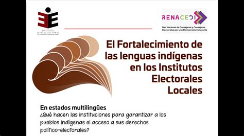 Foro el fortalecimiento de las lenguas indígenas en los Institutos