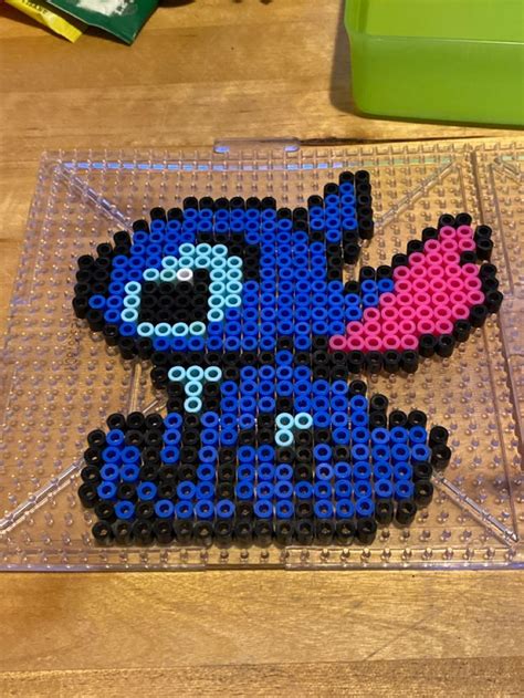 Stitch Perler Beads Pattern Perler Bead Disney Perler Bead Art Hama