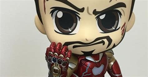 Hot Toys Cosbaby Iron Man Mark Battling Version Large Figure