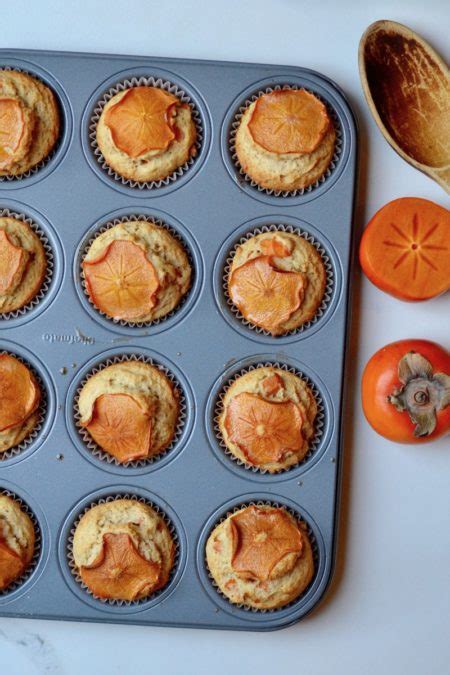 Persimmon Muffin Recipe Glory Kitchen