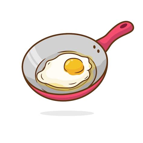 Premium Vector Vector Fried Egg Concept Illustration