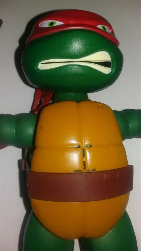 Tmnt Nickelodeon Raphael Stretch N Shout Figure Teenage Mutant Ninja