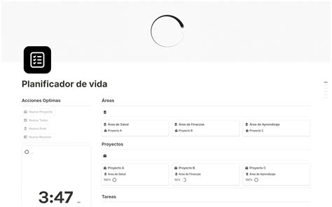 Plantilla Planificador De Vida Notion Marketplace