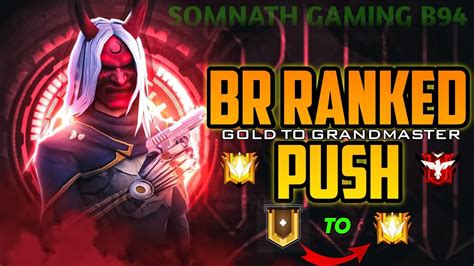 Br Ranked Push Squad Vs Squad Gameplay Somnath Gaming B Gold To