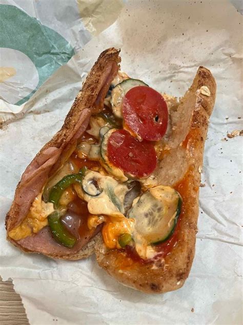 Chicken Slice Review Mich Love Eat Di Restoran Subway Kelapa Gading