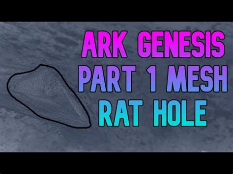 Ark Official Genesis Part Rat Holes Mesh Base Locations For Pvp