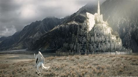 Minas Tirith Fantasy The Lord Of The Rings City P Hd Wallpaper