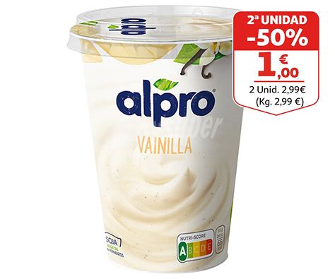 Alpro Asturiana Especialidad De Soja Con Fermentos Del Yogurt Y Sabor